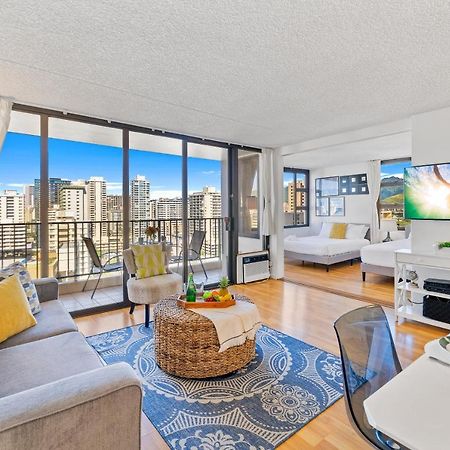Aloha Getaway, Ocean View Condo Near Waikiki Beach With Free Parking Гонолулу Экстерьер фото