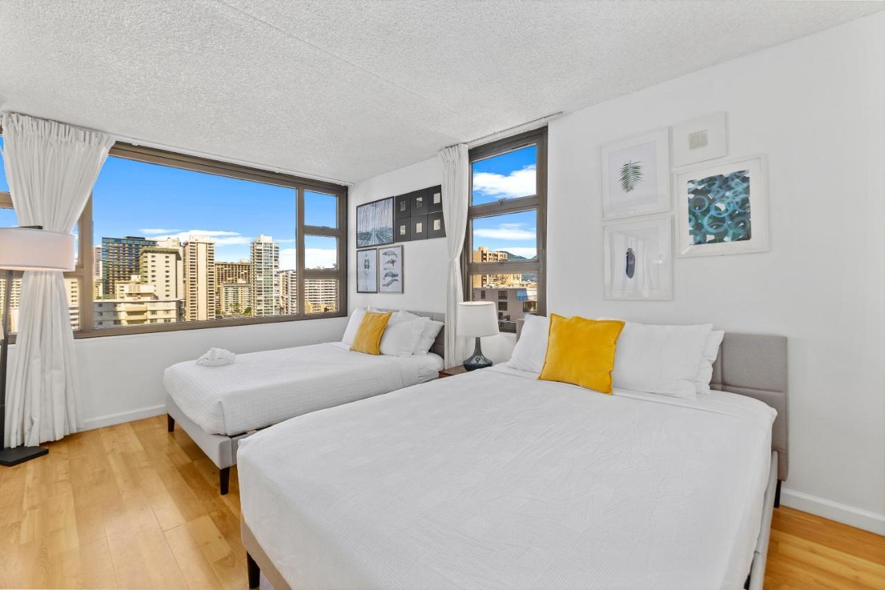 Aloha Getaway, Ocean View Condo Near Waikiki Beach With Free Parking Гонолулу Экстерьер фото